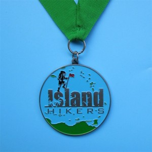 Sinkkiseoksen kuoleva vaellusmitalinylonnauhamitali