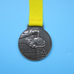Suunnittele oma tyhjä sinkkiseos 3D Gold Award Custom Metal Sport -mitali