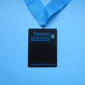 Mukautetut medalion kaulakorun maratonmitali viimeistelijät 2016