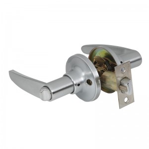 7302 Yksityisen ovenkahva irrotettava salpalevy, kaikki metallin oven vivun lukitus asetettu makuuhuoneeseen ja kylpyhuoneeseen