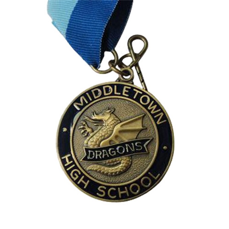 Suunnittele oma tyhjä sinkkiseos 3D Gold Award -maraton, joka juoksee räätälöity metalli -urheilumitali