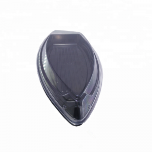 Kertakäyttöinen lemmikkieläinten muovinen sushi -tarjotin kakkupakkaus