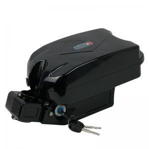 Uusi Ebike Li-ion-akku, ladattava sähköinen litium-akku 500W 750W 1000W moottorilla