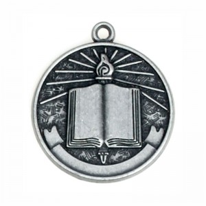 Voidaan uudelleenkäsittelemään metallimitalit varastomitali 7/8-tuumaiset antiikkihopea urheilumitalit