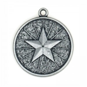 Antiikkiset messinkipinnoitetut metallimitalimitalit