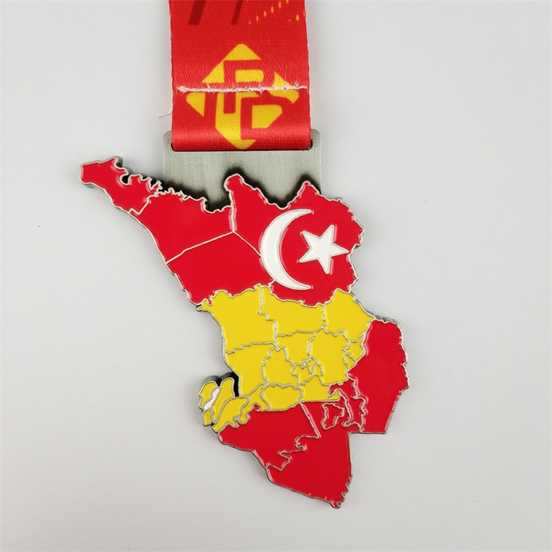 Laser Oma logo 3D Metal Award ODM Gold Silver and Pronze Mitals -lahja