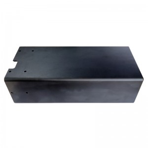 Musta anodisoidut suulakepuristetut profiilit, CNC:n jauhamisen korkean tarkkuuden osat