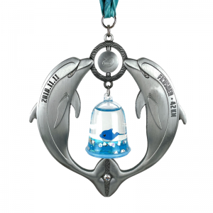 Antiikkimitalit Repline Design kultapinnoitettu mitali ympyrä viehätys