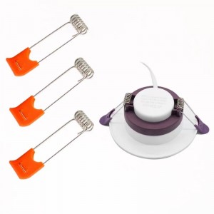 Hieno lampun kevään ruostumaton teräs vääntöjousi