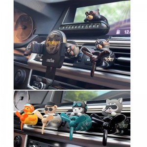 Automaattiset lisävarusteet Sisähajuveden hajotin auto Air Fraster Bear Pilot -tuotannot Air Frester Auto poistoaukon tuoksu Air Fresterer