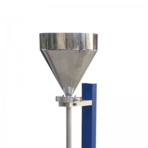 putoava hiekan kulutustestauskone