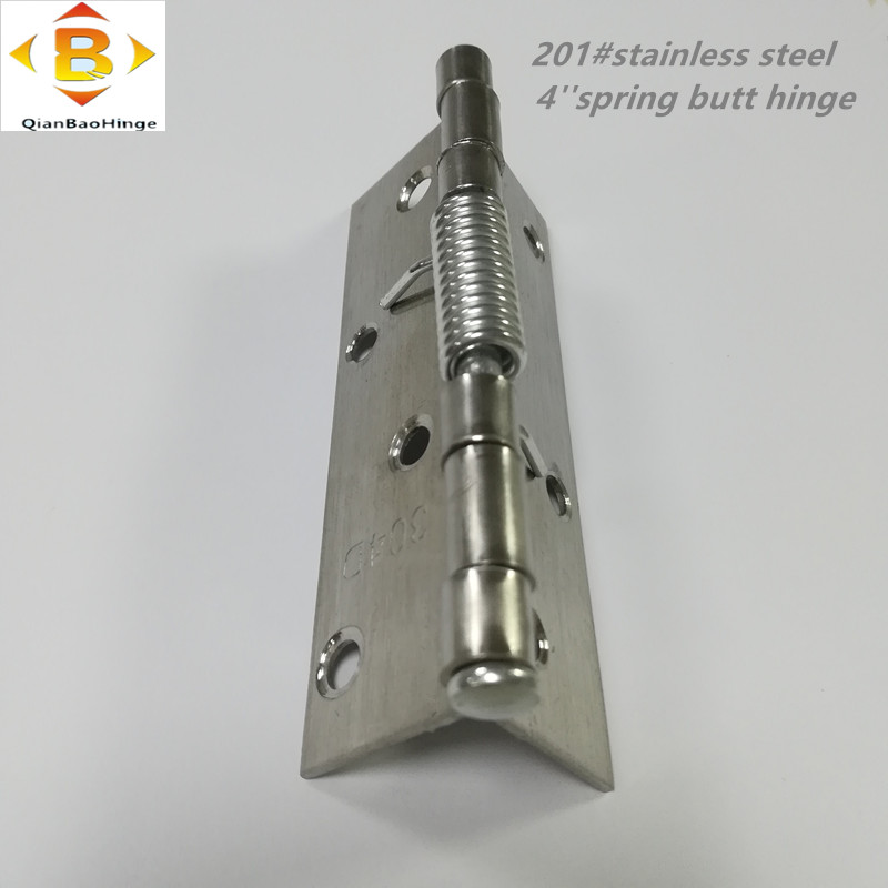 201#utlessert Steel Spring Butt Saranan ovi lähempänä saranan puinen ovijousi saranan automaattinen rebound -sarana