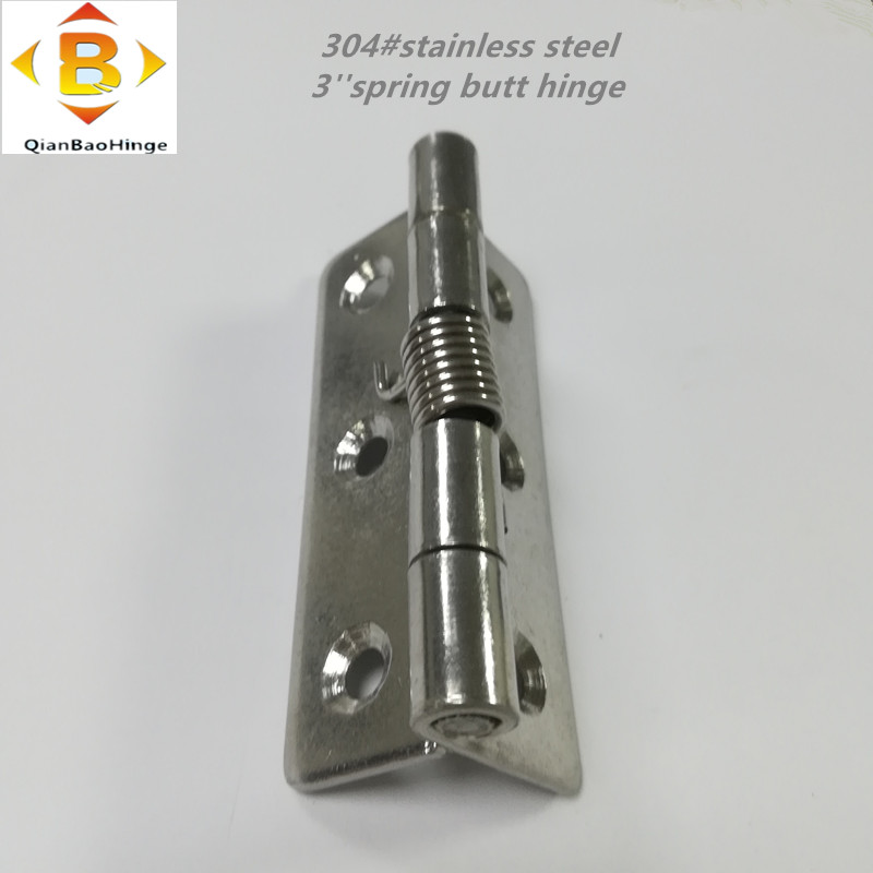 304#stainless Steel Spring Butt Saranan ovi lähempänä saranan puinen ovijousi saranan automaattinen rebound -sarana