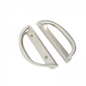 Liukuva patio-ovenkahva-ase, d muoto,näppäimistö (sopii 3-15/16 ”reikäväli)