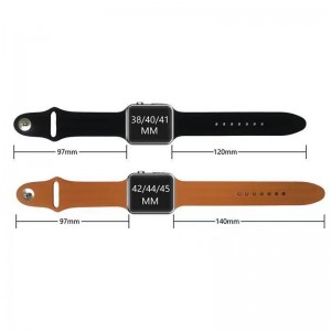 iwatch -silikoniurheilubändin hihnan rannekorukello -hihnat Apple Watch for Apple Watch