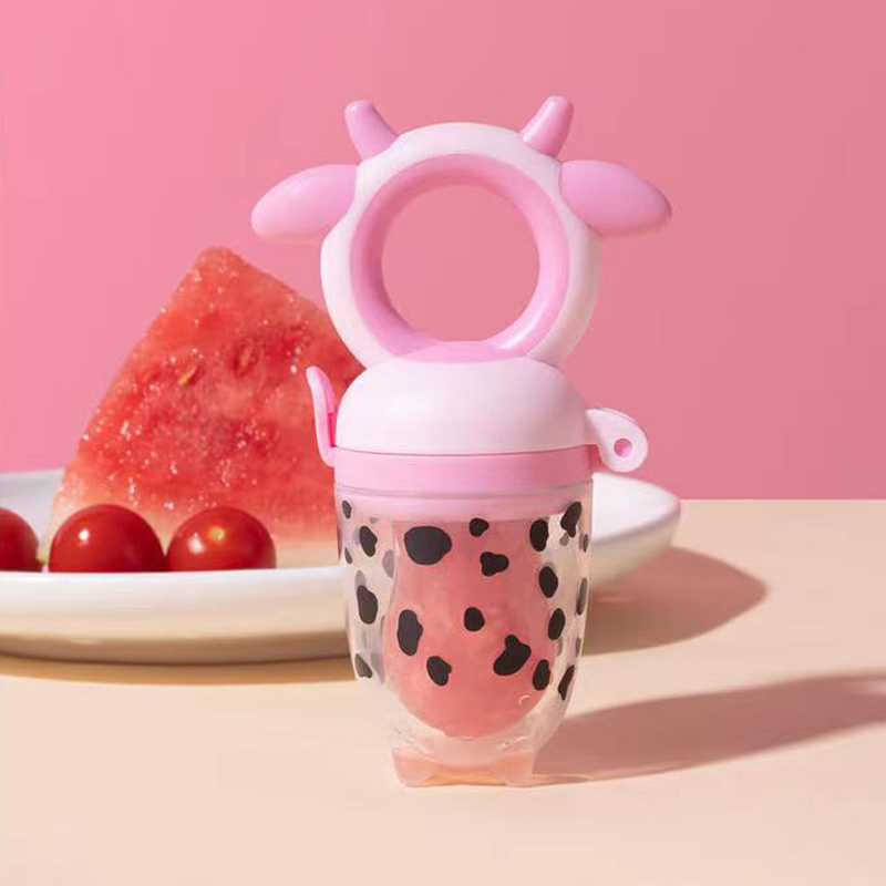 Korkealaatuinen hedelmäsyöttölaite Cartoon Teether -ruoka -asteikko Eco Friendly Nest