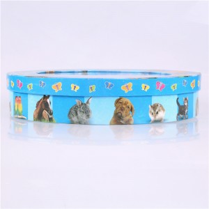 Sylinterilaatikko Räätälöity luksussylinterilaatikko Kraft -paperisylinterilaatikko