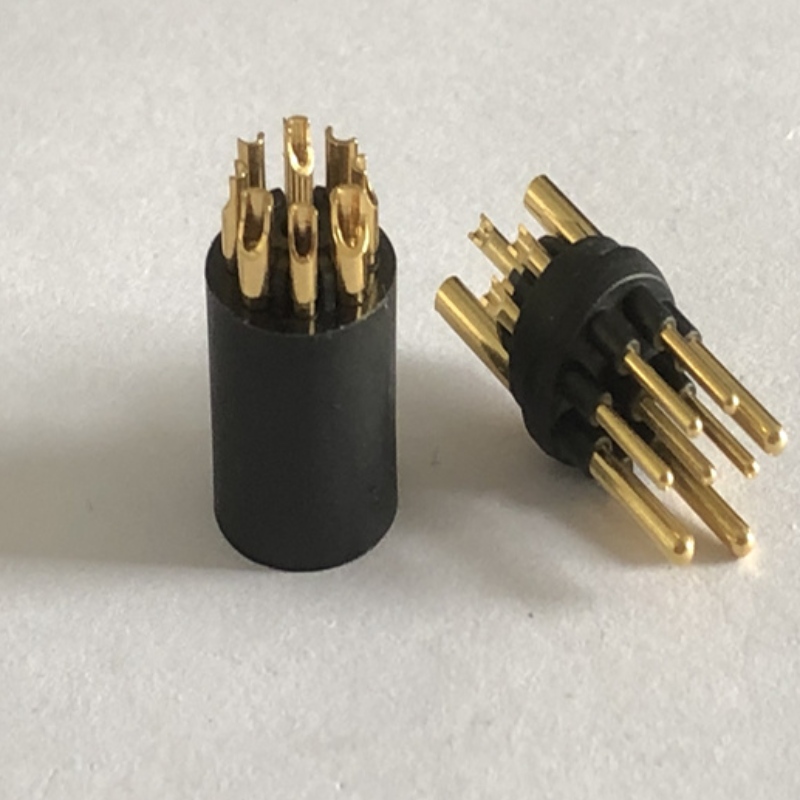 IP68 2-5-nastainen laajennus Vedenpitävä virranliitin M15 Urospuolinennaaraskaapilankakuitu Fast Connector