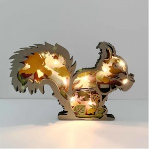 3D -puiset eläinkoristeet