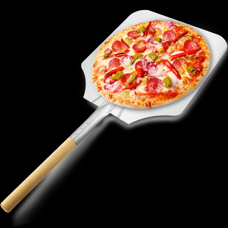 Metallikahva 12nch/14inch/16inch alumiinipizzakuori pizza lapio pizza lastalla pizza mela