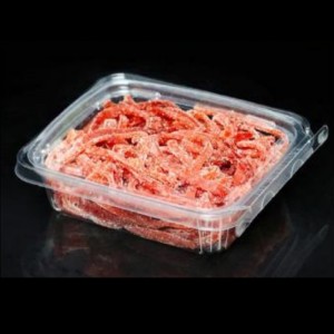 Hedelmälaatikko kannen peukalointikestävällä säiliöllä 190*155*45 mm Hgf-003