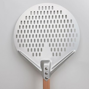 Irrotettava 12. 14 tuuman alumiini pyöreä pizzakuoripizza -lapio pizza lastalla pizza mela