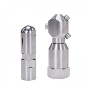 Kiertosäiliön pesu suutin 360 astetta ruostumattomasta teräksestä valmistettu säiliöpesuisu suuttimet