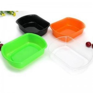 Värikäs hedelmäalusta ilman kannetta 170*125*38 mm Hgf-024