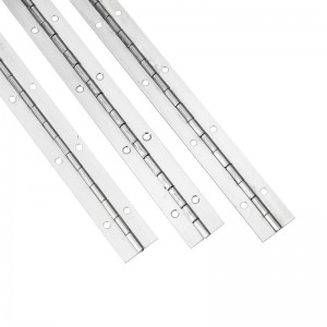 Vakiokoko pitkä sarana 201#72 \'\'*1 ruostumattomasta teräksestä valmistettu piano -saranan jatkuva soutukaappi piano -sarana