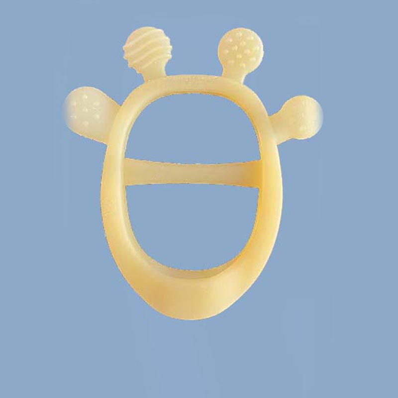 Silikoni vauvan teether lelut vauvoille 3 kuukautta, bpa ilmainen pudotus+resistent -silikonilaisten hammaslääkärit lelut kipeän ikenen helpottamiseksi, vauvan pureskelu lelut imeytymiseen tarpeita varten