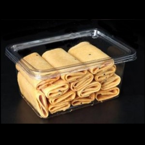 Kuivatut hedelmät ja pähkinälaatikko ilman kannetta 175*125*72 mm Hgf-pr1000