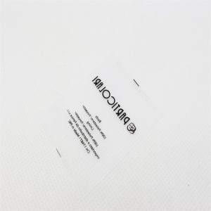 Läpinäkyvä painettu toimitusmerkki