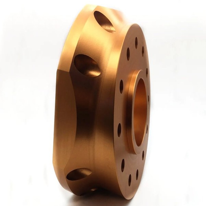 CNC -sorvi kuparialumiini