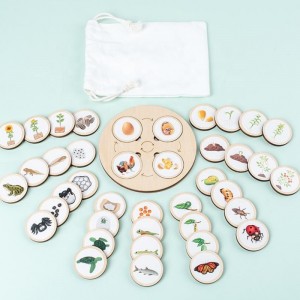 Puinen valaistuslapset \\\\\\\\\\\\ lelut diy yizhi -palapeli