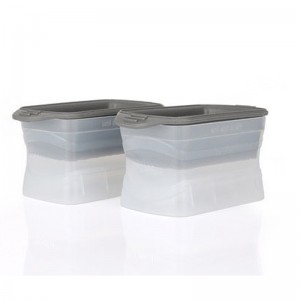 Suuret jääkuutiomuotit, lieriömäiset jääosastot, uudelleenkäytettävät silikoni jääkuutiomuotit, cocktail, olut ja juoma -jäähakeilijät