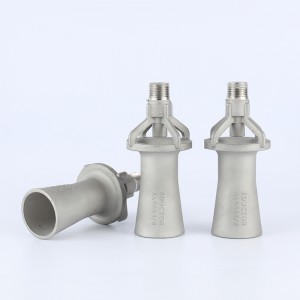 Ruostumattomasta teräksestä valmistettu Venturi -säiliö sekoitus Eductor -suuttimet Venturi -höyrylämmitys Eductor Sekoitussuutin