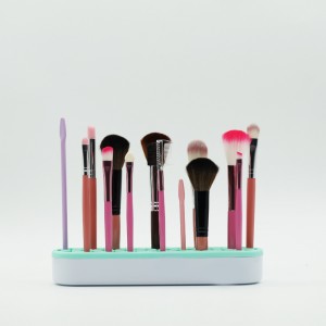 Silikoni-meikkiharjapidike, silikoni-meikkiharjan järjestäjä, monikäyttöinen kynsiharjajärjestäjä ompelukäsityökalujen, maalausharjojen, kiinteiden työkalujen varastointia varten