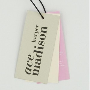 Hangtag räätälöity tulostus