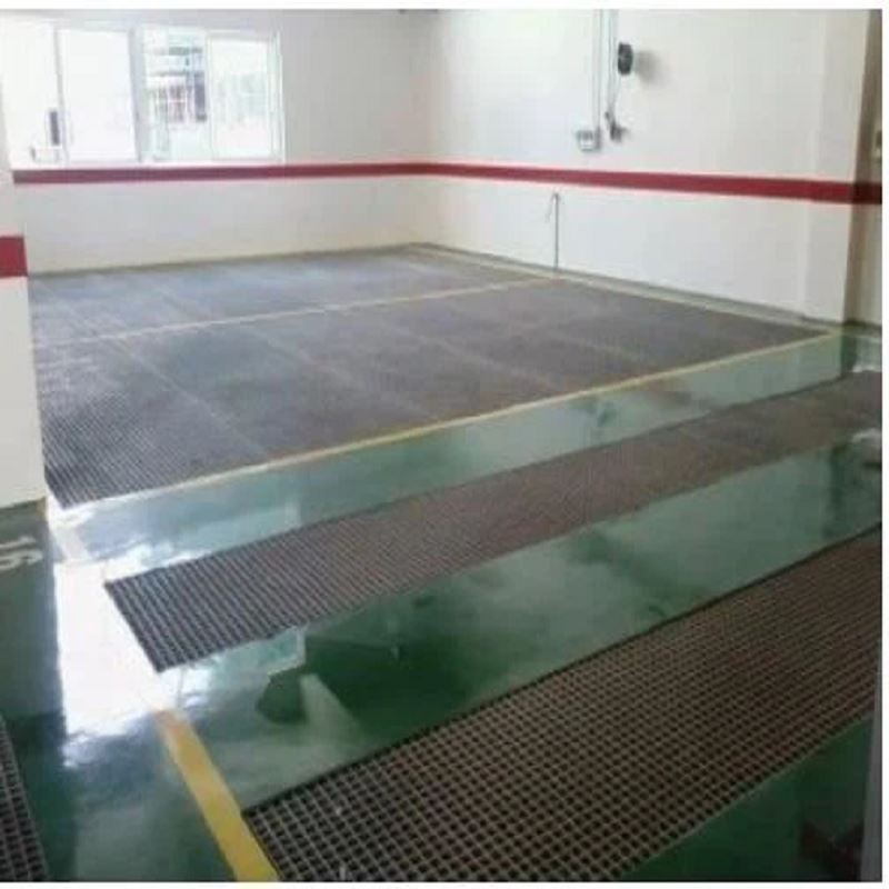 Auton pesusasema FRP -grilli