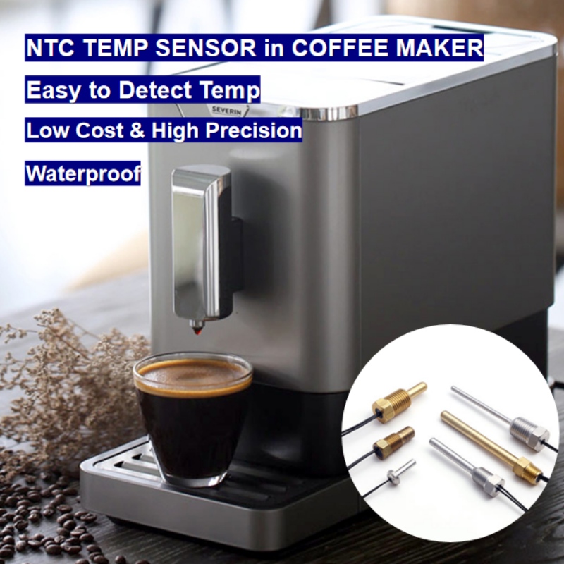 NTC -termistorilämpötila -anturi kahvinkeitin