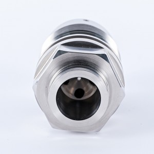 Ruostumattomasta teräksestä valmistettu CNC -jyrsintä kääntö