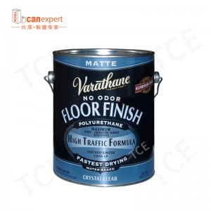 TCE-kuuma myynti kemiallinen liuotinmetalli tölkki 0,35 mm paksuus pyöreä astiakoko tina tölkki