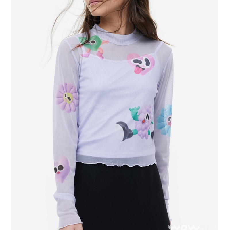 H&m/eva cremers/3d/digital Colors/bright Shades/crossover -merkkinen sarjakuvagrafiikka