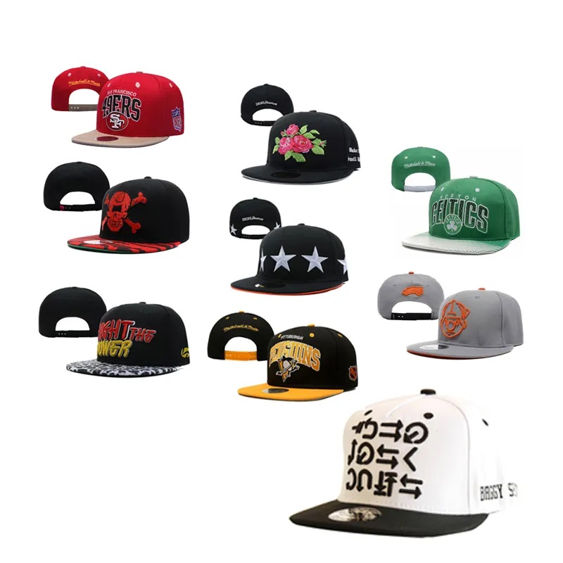 Uusi Kiina Factory Custom Halvat Hip Hop Snapback Cap