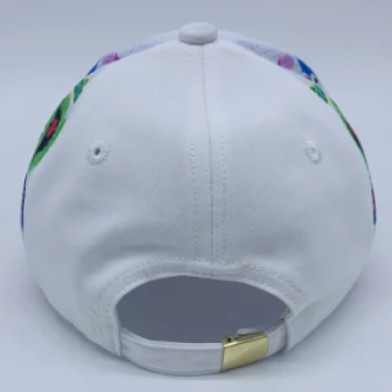 Puuvilla baseball -hattu sivuverkotulostuksella