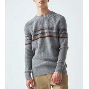 Uusi saapuminen villan kevään miehet pullover pusero