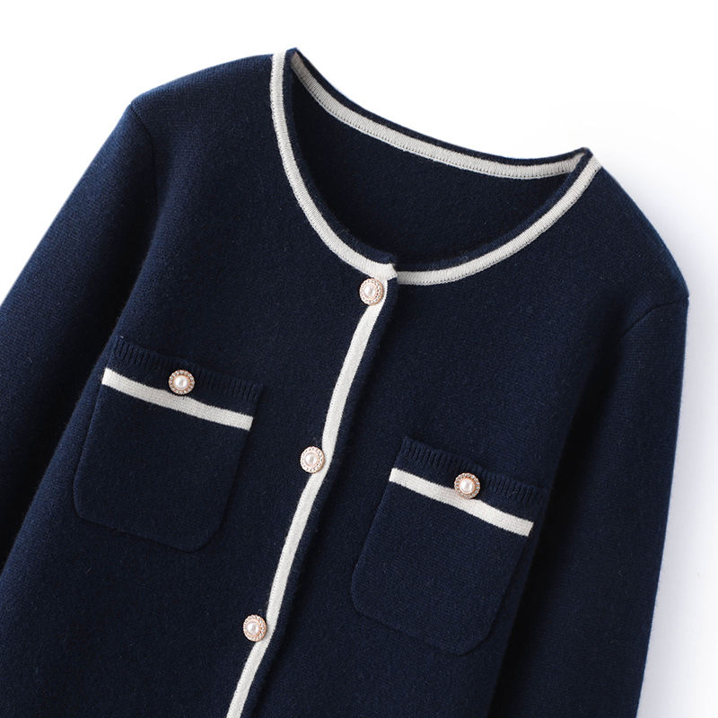 Naiset pitkähihat 100% kashmirneuletapa paksut puserot Pure Cashmere Office Lady -takki muokattavat vaatteet