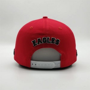 Mukautettu korkealaatuinen 6 paneelin kirjonta kaksisävyinen kaareva reunan hattu matalaprofiilinen puuvillaa isän baseball -lippu