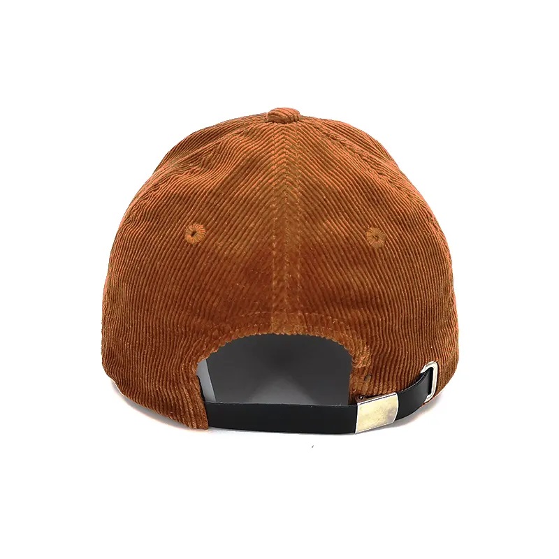 Räätälöity brodeerattu räätälöity brodeerattu vakosametin hattu, jolla onnahkahihna takaisin, Cordboy Snapback Hat/CAP -tukkumyyntihattu, jolla onnahkahihna takaisin, Cordwaroy Snapback Hat/CAP Tukkumyynti