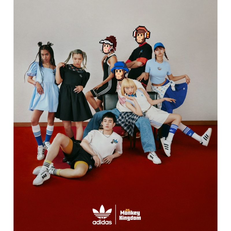 Adidas Originals/Pixel Art/70S/CO-merkkinen sarja